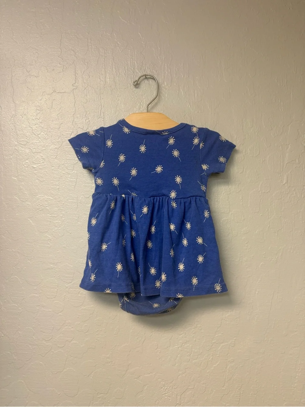 $15 ADD ON hanna andersson blue floral romper 18-24M skirt mini‎ boden zara